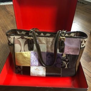 Patchwork Coach purse